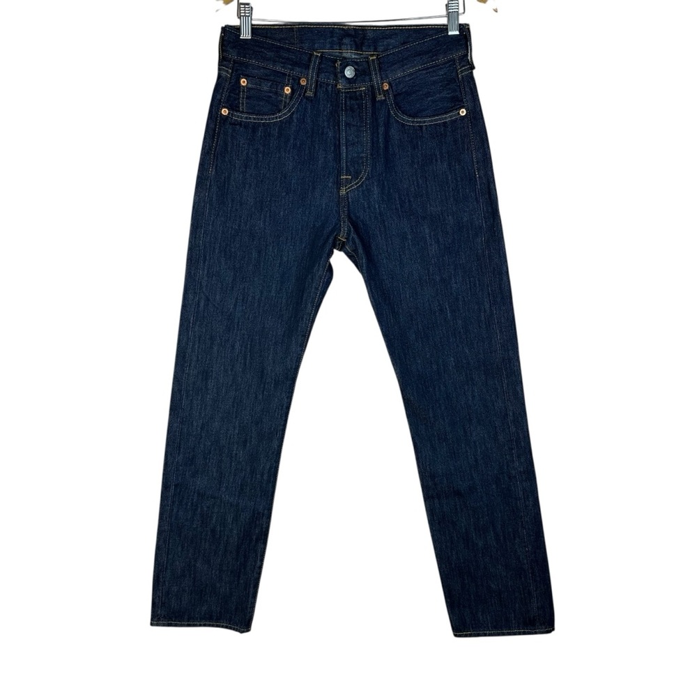 Levis 501 Jeans Mens 28x30 Blue Original Fit Straight Leg Button Fly Denim